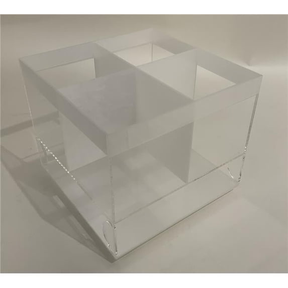 White Pearl Cutlery & Napkin Holder