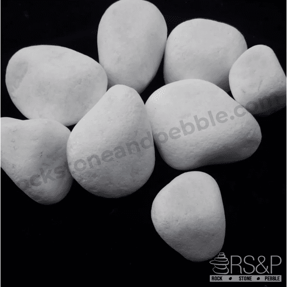 White Pebbles - 1 to 2 inches - 2000-LBS