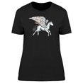 thumbnail image 1 of White Pegasus With Big Wings Tee Women's -Image by Shutterstock, 1 of 2