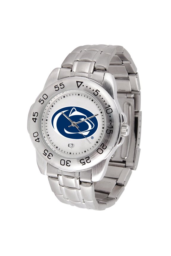 White Penn State Nittany Lions Sport Steel Watch