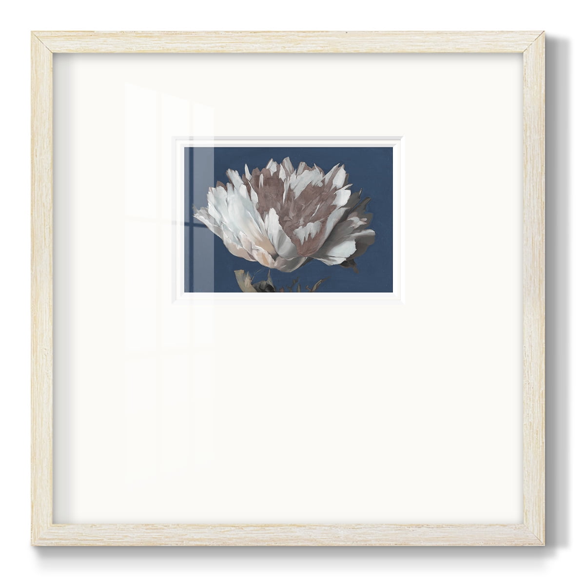 White Peony-Premium Framed Print