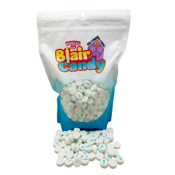 RITO White Peppermint Lozenges | 3 LBS Resealable Stand Up Bag | Classic Canada Mints | Old School After-Dinner Breath Mints | Bulk Peppermint Flavored Candies