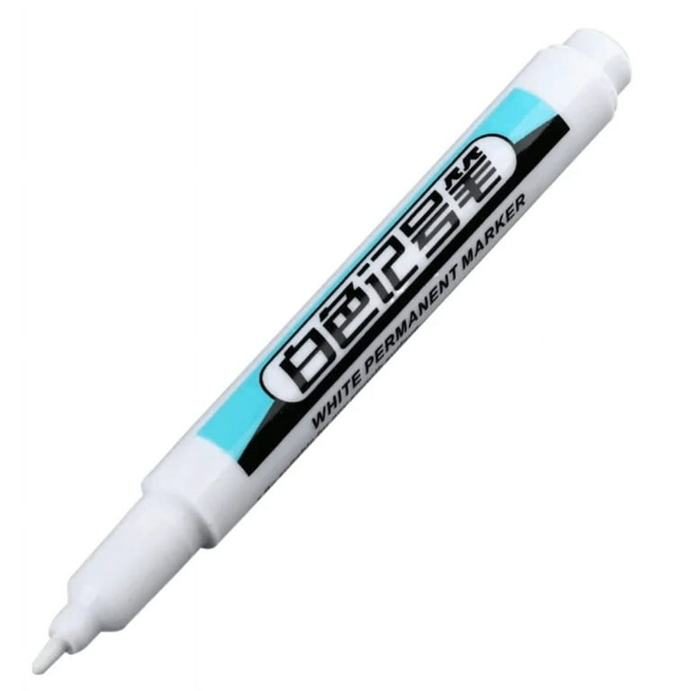 White Permanent Marker Pens Set Paint Markers for Wood Rock