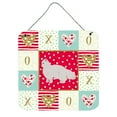 thumbnail image 1 of White Persian Traditional Cat Love Wall or Door Hanging Prints Red, 1 of 1