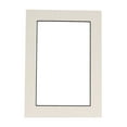 thumbnail image 1 of White Photo Mat with Black Core 16x20 for 11x17 Photos - Fits 16x20 Frame, 1 of 4