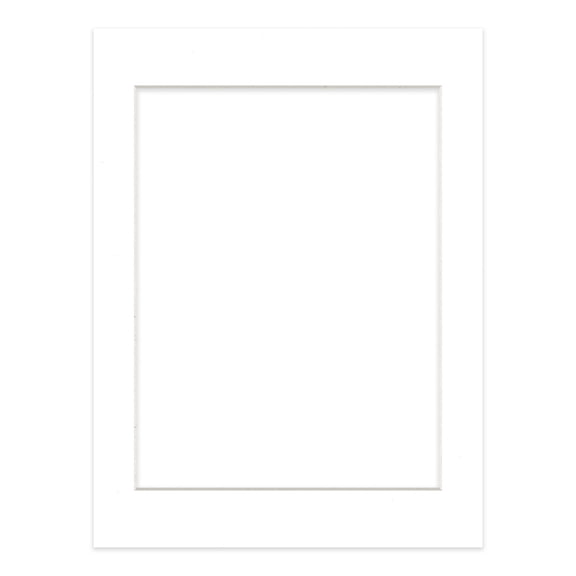 White Picture Frame Mat for 12x16 Frames - Fits 10x13 Photos - 1 Mat