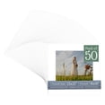 thumbnail image 1 of White Picture Frame Mat for 22x22 Frames - Fits 16x16 Photos - 50 Mats, 1 of 7