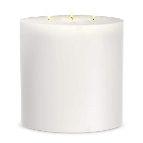 White Pillar Candles