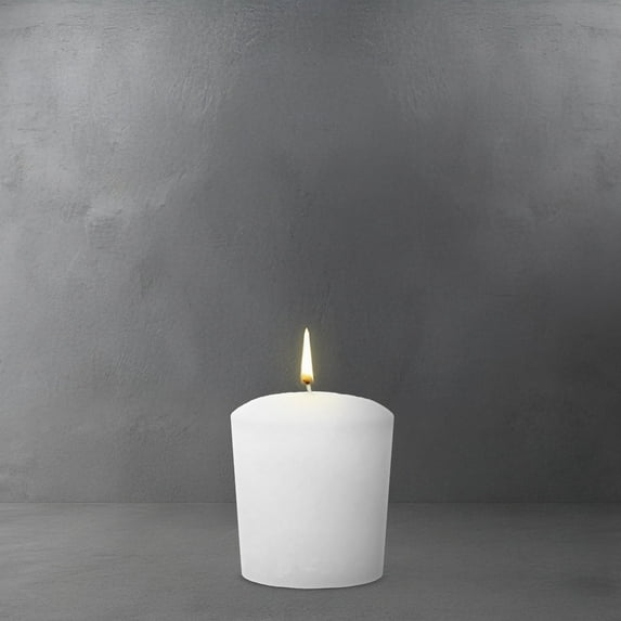 White Pillar Candles