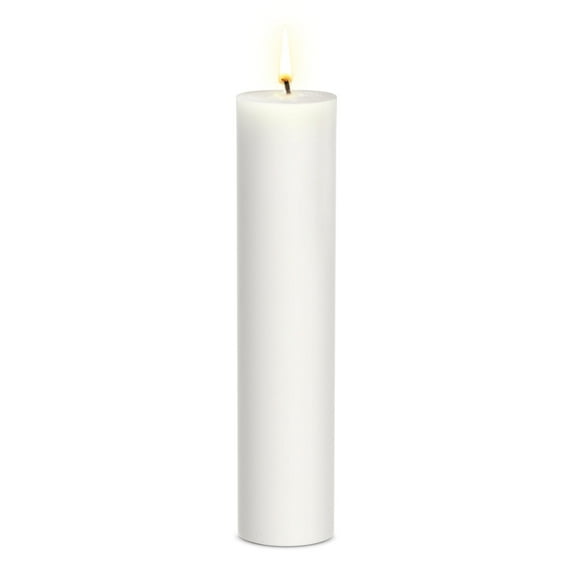 White Pillar Candles