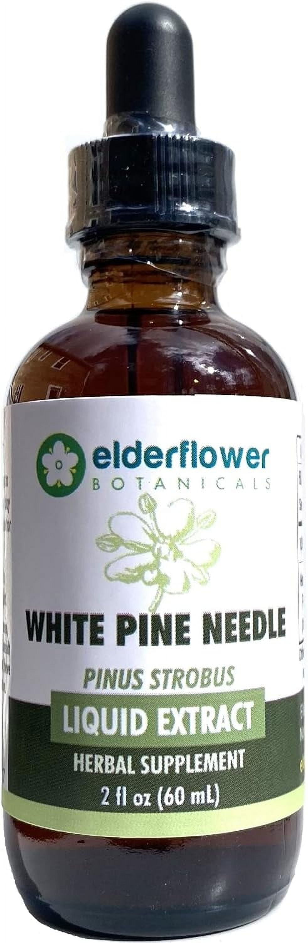 White Pine Needle Extract, Organic Tincture, High in Shikimic Acid, Pinus Strobus (2 Fl Oz