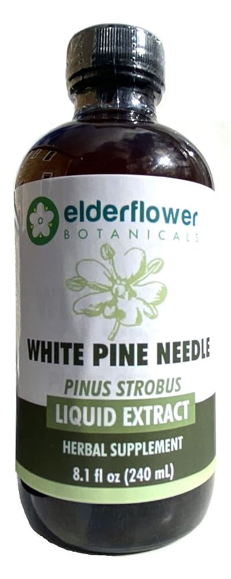 White Pine Needle Extract, Organic Tincture, Shikimic Acid, Pinus Strobus (8.1 Fl Oz)