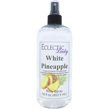 White Pineapple Body Spray, Eclectic Lady, Hydrating Mist, Unisex, 16 oz