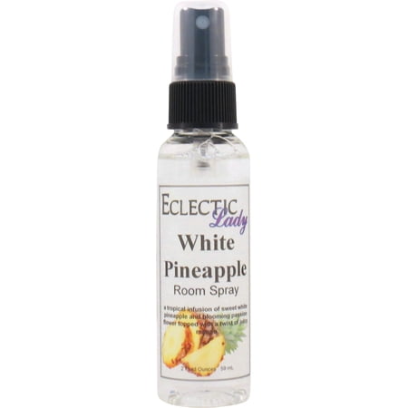 White Pineapple Room Spray by Eclectic Lady, 2 Ounces, Fragrant Aromatic Room Mist For Home, Room, Office
