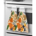 thumbnail image 1 of White Pink Flower Cluster Hand Towel Microfiber Fabric Towel Hanging Towel for Bathroom Kitchen Quick Dry Towel, 1 of 6
