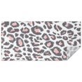thumbnail image 1 of White and Pink Of Leopard Print Rectangle Tablecloth 60"x120",Waterproof Polyester Rectangle Table Cloth, Wipeable Spillproof Polyester Tablecloth for Dining, Camping, Indoor and Outdoor, 1 of 6