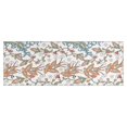 thumbnail image 1 of White Pioneer Flower and Paisley Pattern Kitchen Rug Mat,Kitchen Runner Rugs Non Skid Washable,Decorative Kitchen Floor Mats for Kitchen,Sink,Laundry,17"X47", 1 of 5