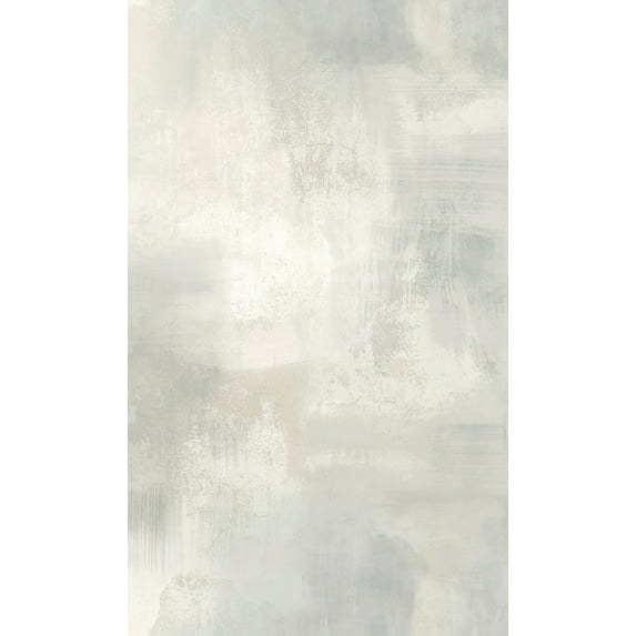 White Plain Concrete Textured Wallpaper R8393