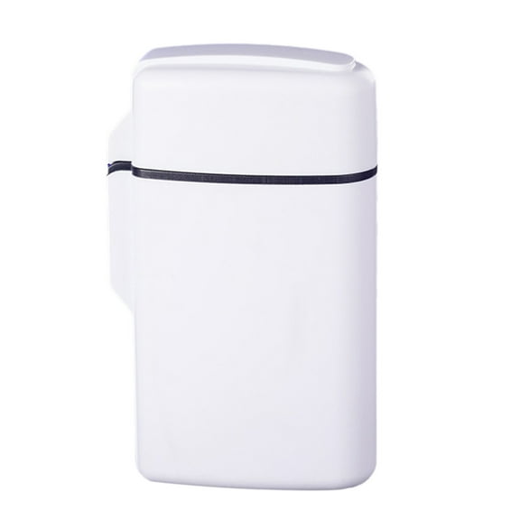 White Plasma Arc Rechargeable Lighter With Usb Type-C Charging, Windproof Flameless Ignition And Compact Pocket Size For Camping, Hiking And Outdoor Adventures 2.60X1.57X0.75In 0.07Lb