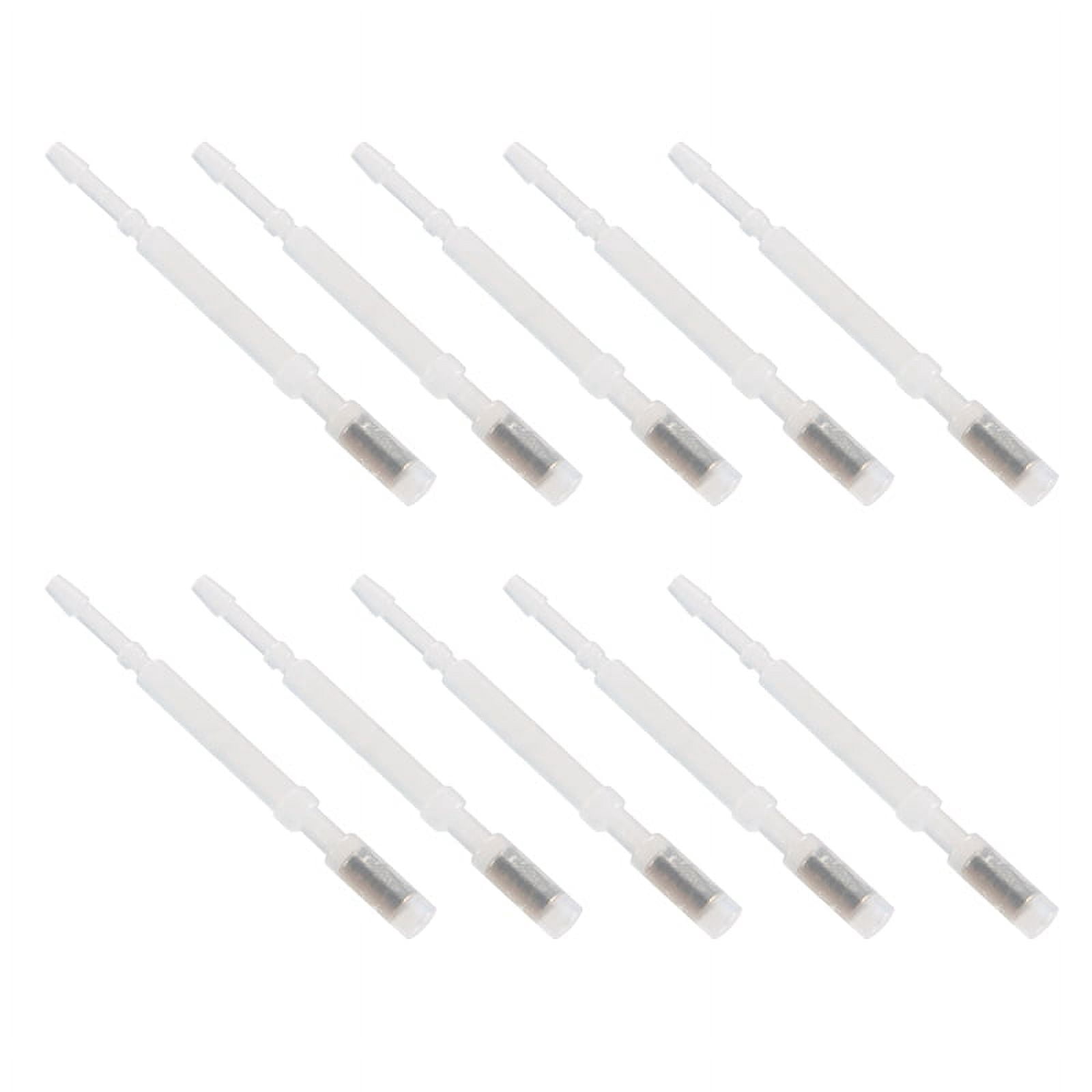 White Plastic 10-Pack 3D Printer Pins for Auto Bed Leveling Sensor ...