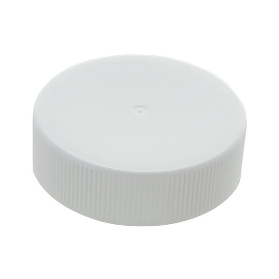 White Plastic 38mm Cap