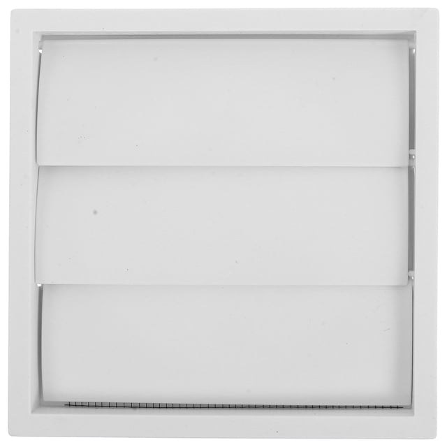 White Plastic Air Vent Cover Dryer Vents and Bathroom Exhaust Vent Pipe ...