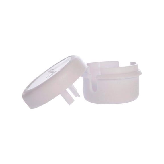 White Plastic Cord Wind-Ups - Pack of 2