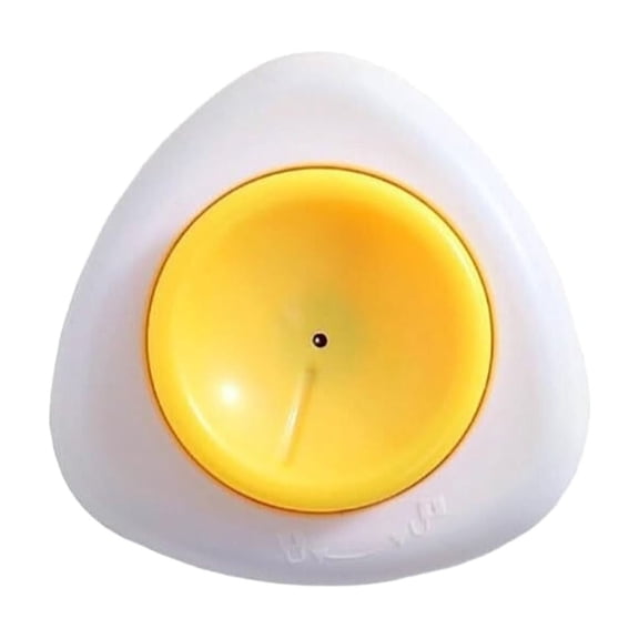White Plastic Egg Piercer Tool, Prepares Perfect Hard-Boiled Eggs by Puncturing Shell for Easy Peeling (1pc)