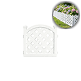thumbnail image 1 of White Plastic Garden Fence Picket Edging for Lawns Flowerbeds and Plant Borders, Decorative Yard Boundary for Outdoor Landscaping and Privacy, 1 of 5