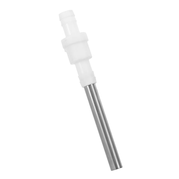 White Plastic One Way Filler Valve with Leak Prevention for Liquid Dispensing Equipment