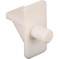 thumbnail image 1 of White Plastic Shelf Support Peg, 1 of 2