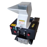 White Plastic Shredder Power Grinders Microcomputer-Controlled Bottle Crusher Granulator 220V