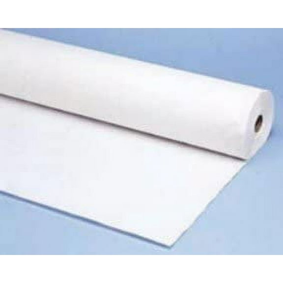 White Plastic Tablecloth Roll, Heavy Duty 300-ft