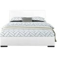 thumbnail image 1 of White Platform Queen Bed, 1 of 6
