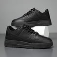 thumbnail image 1 of White Platform Sneakers, Trendy Men'S Casual Sports Shoes, Stylish And Easy Little White Shoes, Comfortable And Height-Increasing Footwear Suitable for Outdoor Activities, 1 of 9