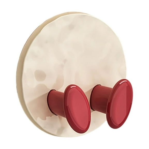 White Plug Hook Punch Free Dopamine Hook White For Organizing Plugs And Cables Plastic Material 1.97 X 1.97 Inches No Drill Needed