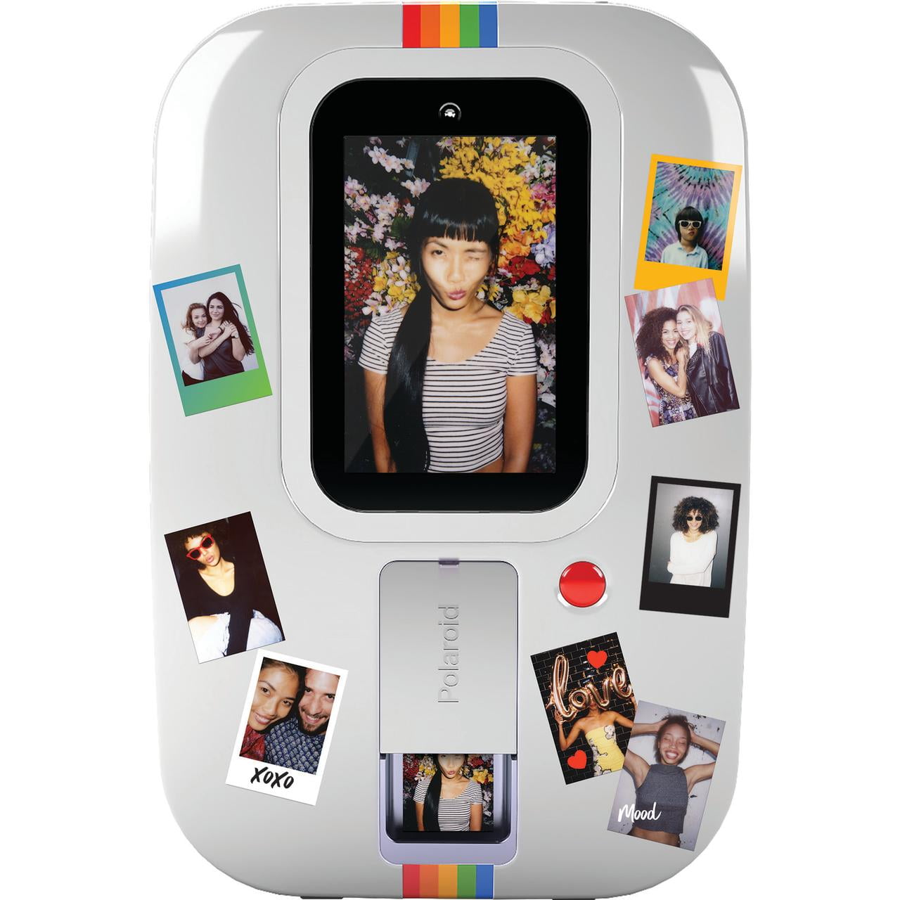 White Polaroid Photobooth