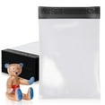 thumbnail image 1 of White Poly Mailers Envelopes, 10 x 13 Inches. Pack of 3000 Plastic Shipping Bags for Clothes, 2.0 Mil. Stretchy Shipping Envelopes for Clothing. Waterproof Mailers Poly Bags with Self-Seal, 1 of 7