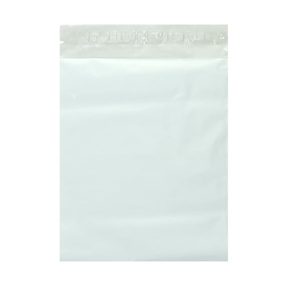 White Poly Mailers 12X7.9in 100 Pack, Strong Adhesive Shipping Envelopes for Clothing/Shirt, Poly Bags for Small Businesses, Waterproof Mailing for Shipping, Packages Bags