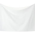 thumbnail image 1 of White Polyester Tapestry for Tie Dyeing Wall Hanging DIY Crafts Bath Towel Travel Towel Bedroom Living Room Decor (39.37 x 29.72 Inch White) WhiteSmoke, 1 of 7