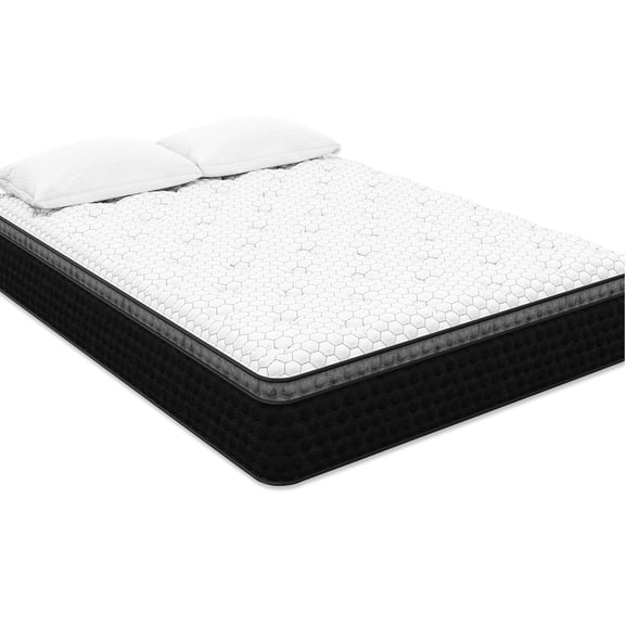 White Polyurethane Material - 14" Medium Feel - Bedroom Use - Comfortable Sleep