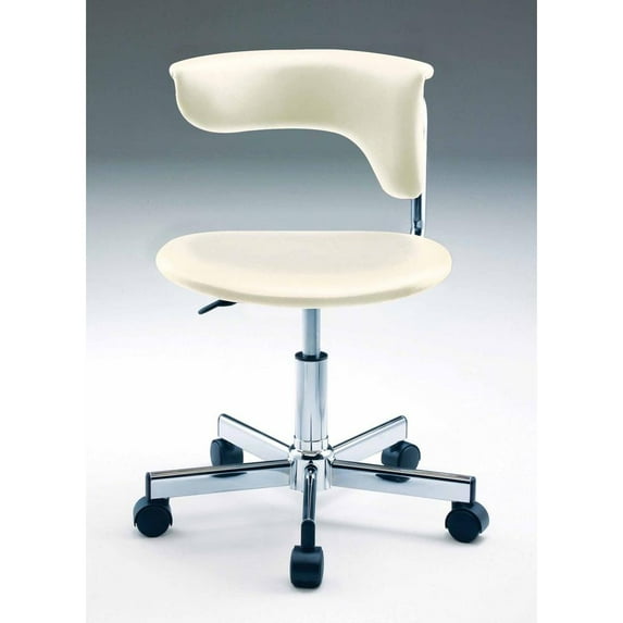 White Polyurethane Office Chair