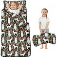 thumbnail image 1 of White Poodle Dog Hawaiian Floral Toddler Nap Mats for Kids Preschool,Sleeping Mat Bag or Kids,Toddler Sleeping Bag,Toddler Nap Mat or Daycare, 1 of 6