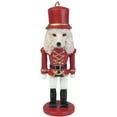 thumbnail image 1 of White Poodle Nutcracker Christmas Ornament, 1 of 1