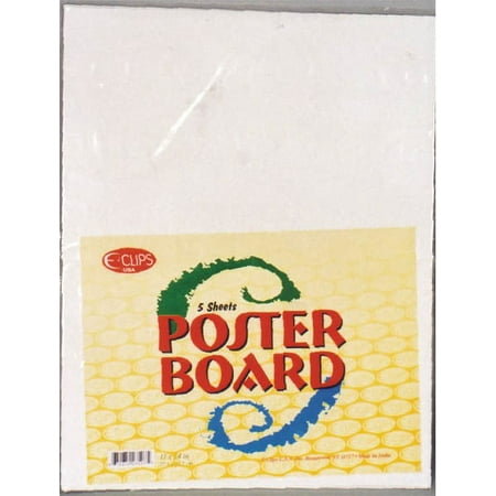Ddi White Posterboard - 11" X 14" (pack Of 72)