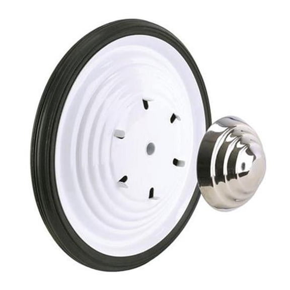 White Powder Coated Free Wheel and Tire Combos-White Ripple Wheel Kit