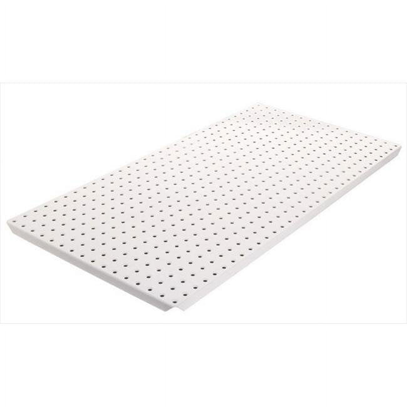 White Powder Coated Metal Pegboard Panels with Flange Pack of 2