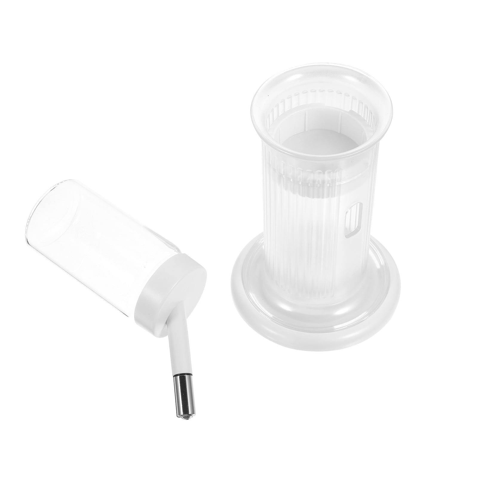 White Pp Hamster Accessories Drinker Hamters Guinea Pigs Water Bottle Candlestick