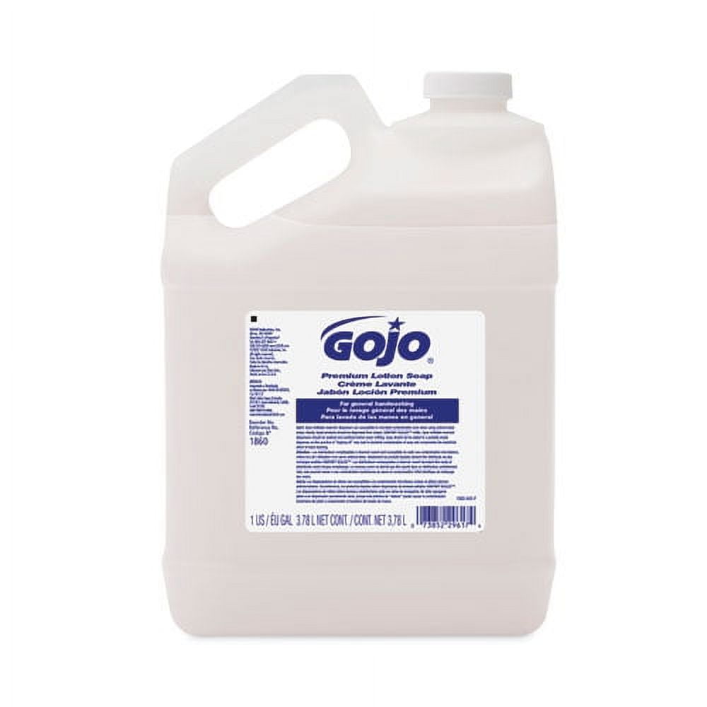White Premium Lotion Soap, Waterfall Scent, 1 gal Refill, 4/Carton White Premium Lotion Soap, Waterfall Scent, 1 gal Refill, 4/Carton