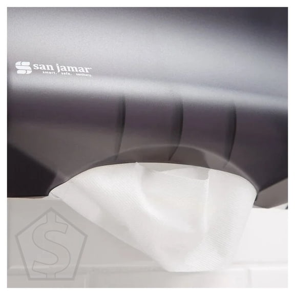 White Premium M-Fold (Multifold) Through-Air-Dry (TAD) Towel - 2,800/Case